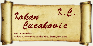 Kokan Čučaković vizit kartica